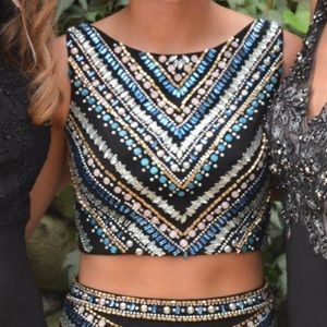 2 piece Mori Evening or prom dress size 2